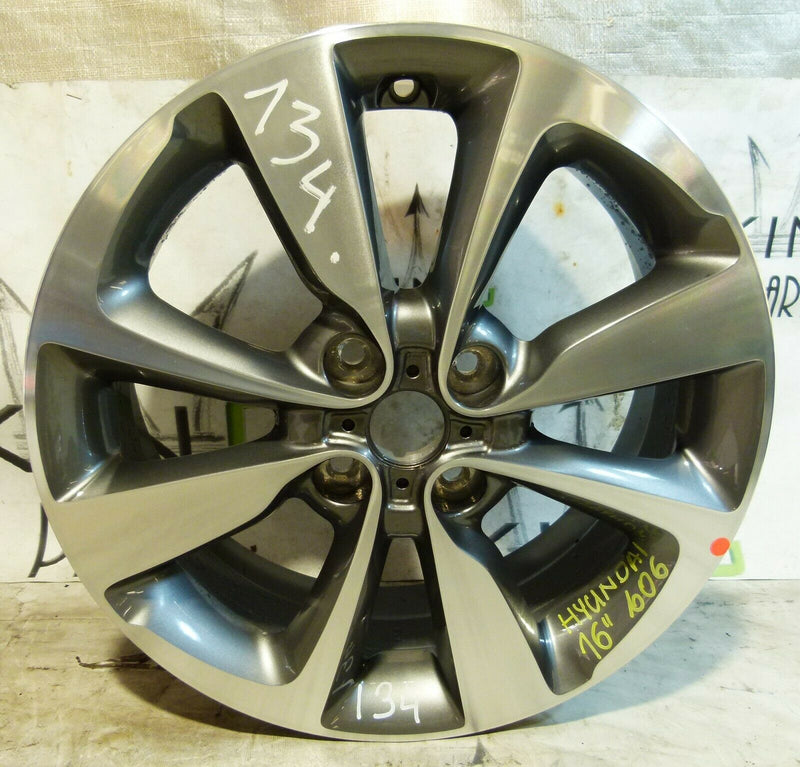 HYUNDAI i20 mk2 GENUINE ALLOY WHEEL RIM 16" 6Jx16H2 ET50 52910-C8100