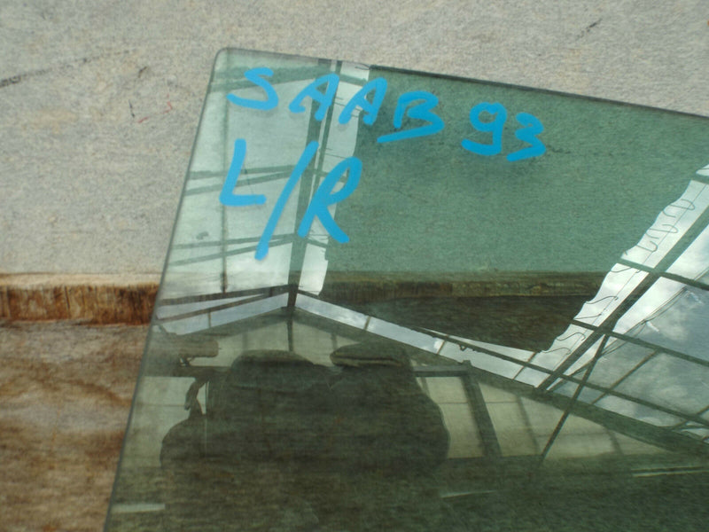 SAAB 95 9-5 1998-2005 Rear Door Window Glass Left Passenger Side N/S