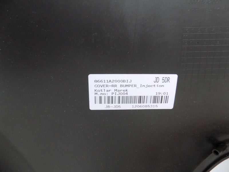 KIA CEED MK2 (JD) 2012-2016 5 DR BROWN REAR BUMPER GENUINE PDC 86611A2000