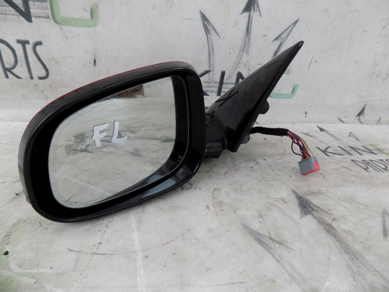 JAGUAR XJ (X351) 2010-2019 POWER FOLDING PASSENGER WING MIRROR RED - GENUINE
