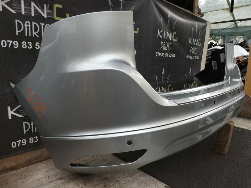 Volvo XC60 2013-2016 Facelift Rear Bumper Genuine Silver PDC Holes (A6289)