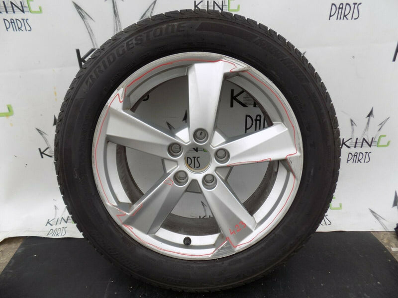 AUDI Q2 A3 S3 RS3 17" INCH 7J X17 H2 ET45 ALLOY WHEEL + TYRE 215/55R17