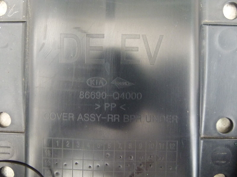 KIA NIRO MK1 LCI 2018-2022 UNDERBODY REAR TRAY COVER GENUINE 86690Q4000