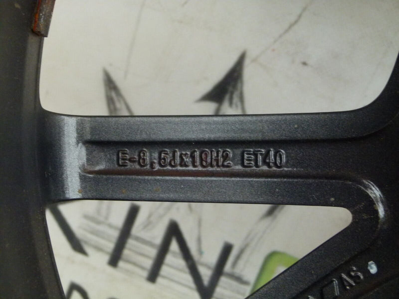 AUDI A4 S LINE WHEEL ALLOY RIM TIRE 8.5JX19H2 ET40 8W0601025BD GENUINE