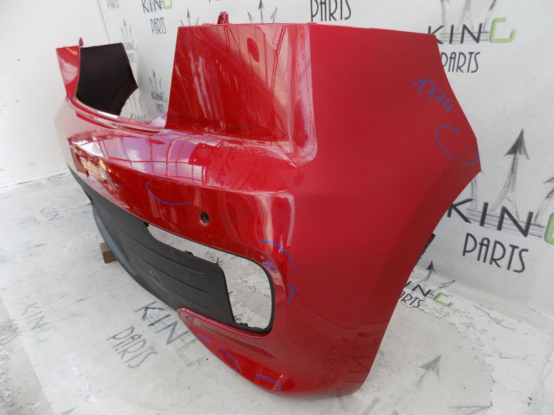KIA RIO 5 DOOR 2015-17 REAR BUMPER WITH PDC HOLES GENUINE PART 86611-1W700