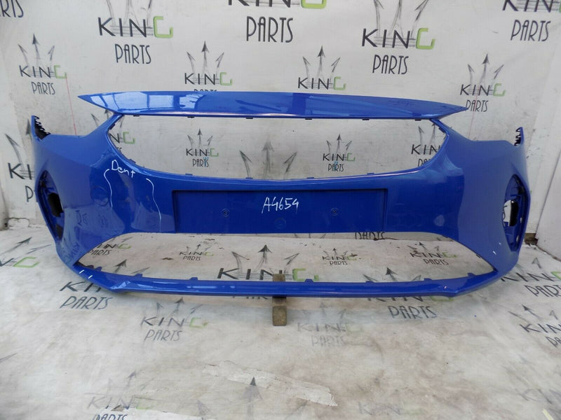 VAUXHALL CORSA F 2019-ON FRONT BUMPER IN BLUE GENUINE  9830280980