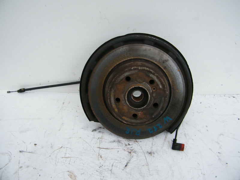 MERCEDES W212 E220 2010-15 SUSPENSION HUB BRAKE DISC KNUCKLE LEG REAR RIGHT O/S