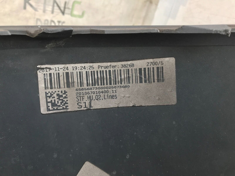 AUDI Q2 SPORT 2016-2019 REAR BUMPER LOWER SECTION GENUINE 81A807323