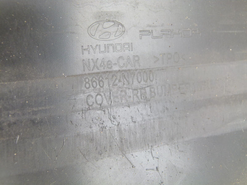 HYUNDAI TUCSON NX4E 2021-ON REAR BUMPER LOWER PART GENUINE PDC 86612N7000