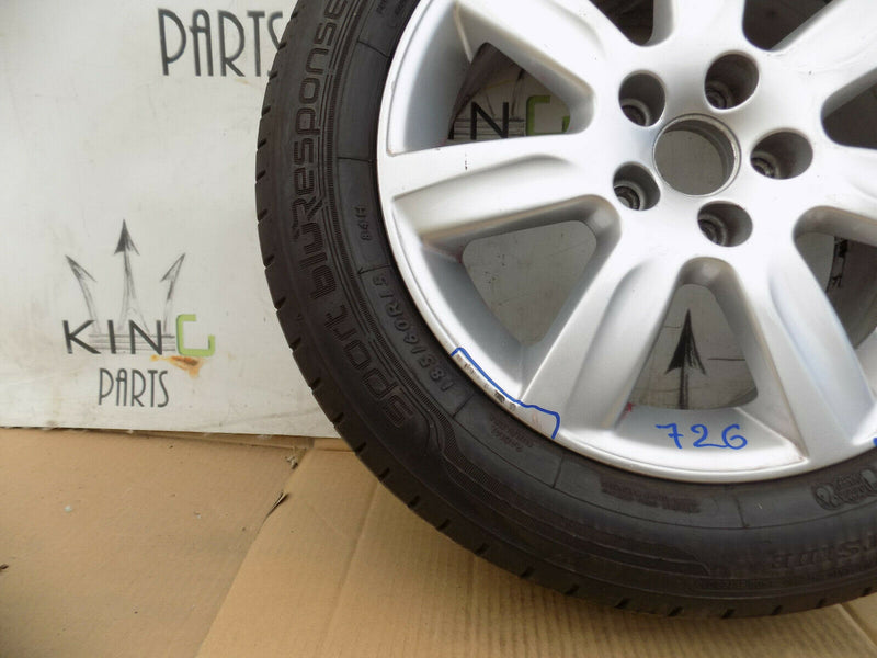 2011- 2014 VOLKSWAGEN VW POLO 15 " ALLOY WHEEL+TYRE 6R0601025L 185/60R15