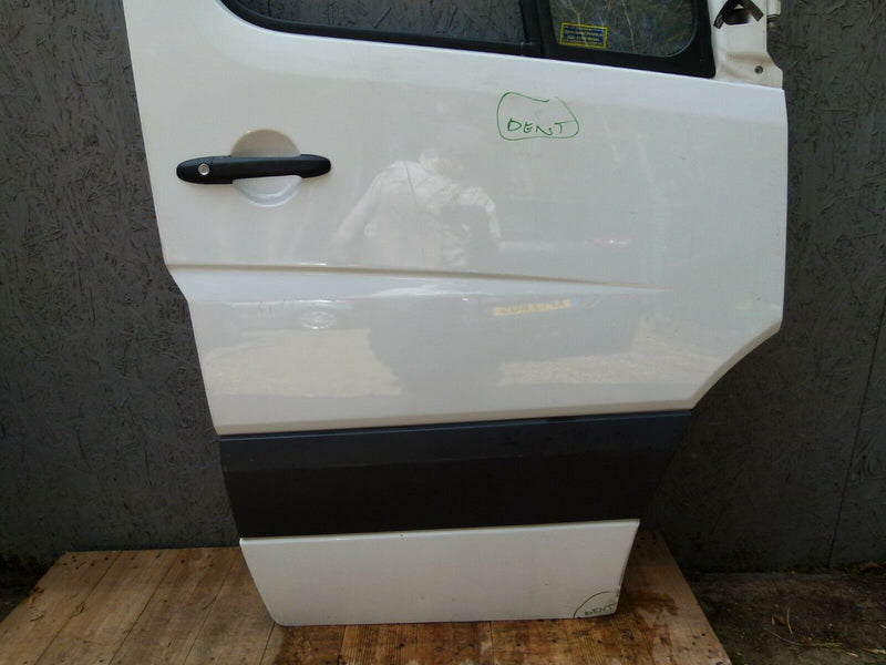 MERCEDES SPRINTER W906 06-17 RIGHT SIDE FRONT DOOR PANEL & LOCK & WINDOW