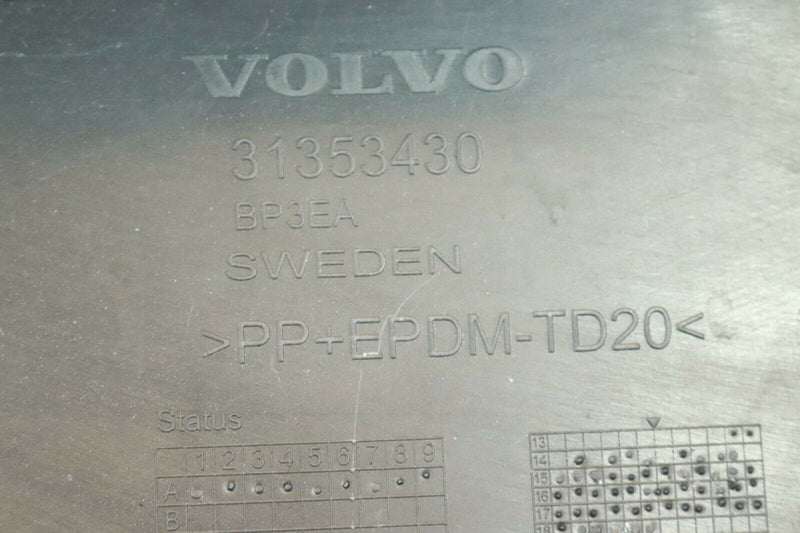 VOLVO XC90 II R-DESIGN 2014-2017 BLACK REAR BUMPER GENUINE PDC 31353430