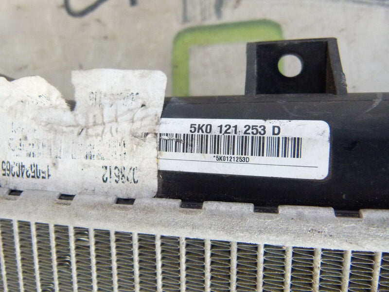 VW GOLF PASSAT CADDY EOS 1.4 1.6 1.8 TSI WATER COOLER RADIATOR 5K0121253D