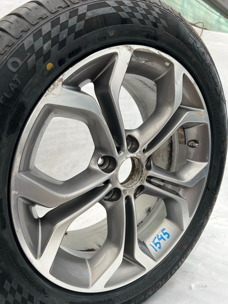 BMW X3 X4 GENUINE 18" ALLOY WHEEL 8J ET43 RIM & TYRE 245/50/18 6862889