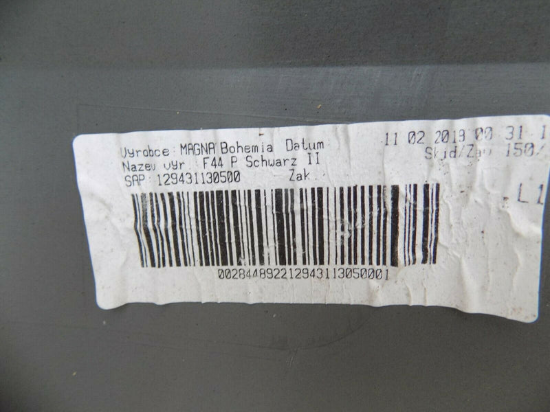 BMW 2 SERIES F44 2019-ON FRONT BUMPER IN BLACK 7474575