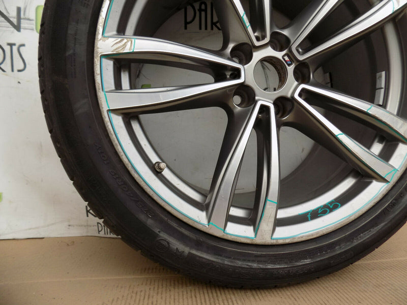 BMW G11 G12 19" INCH ALLOY WHEEL + TYRE 275/40/R19 9.5JX19 IS 39 7850580