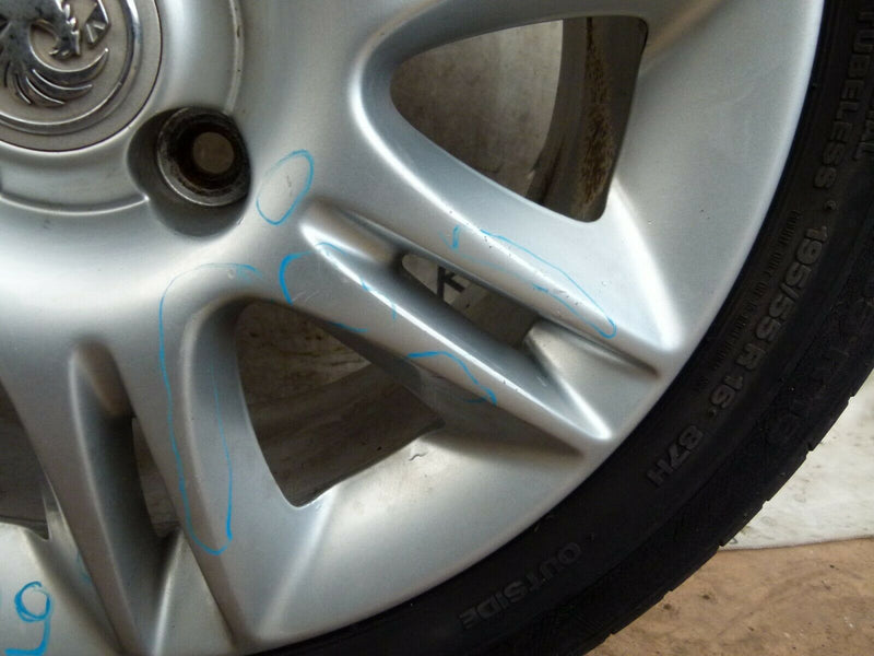 CORSA D GENUINE 16" ALLOY WHEEL 6Jx16H ET40 0P033K8 TYRE 195/55 R16