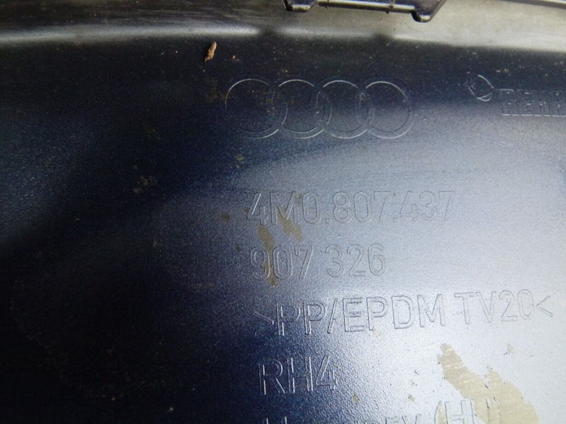 AUDI Q7 4M S-LINE 2015-19 FRONT BUMPER GENUINE 4M0807437