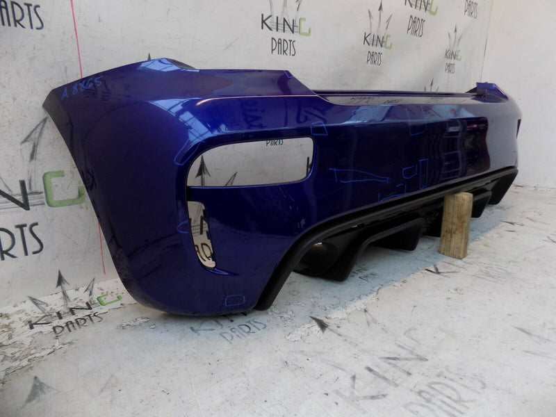 FIAT 500 ABARTH 959 FCL 16-ON BLUE REAR BUMPER+DIFFUSER GENUINE 735633081