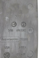 BMW X6 E71 2008-2013 ENTER CONSOLE STORAGE LINER BLACK RUBBER INSERT 6963382