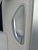 MERCEDES C CLASS W205 2014-2021 DRIVER SIDE REAR DOOR CARD BLACK & BEIGE #