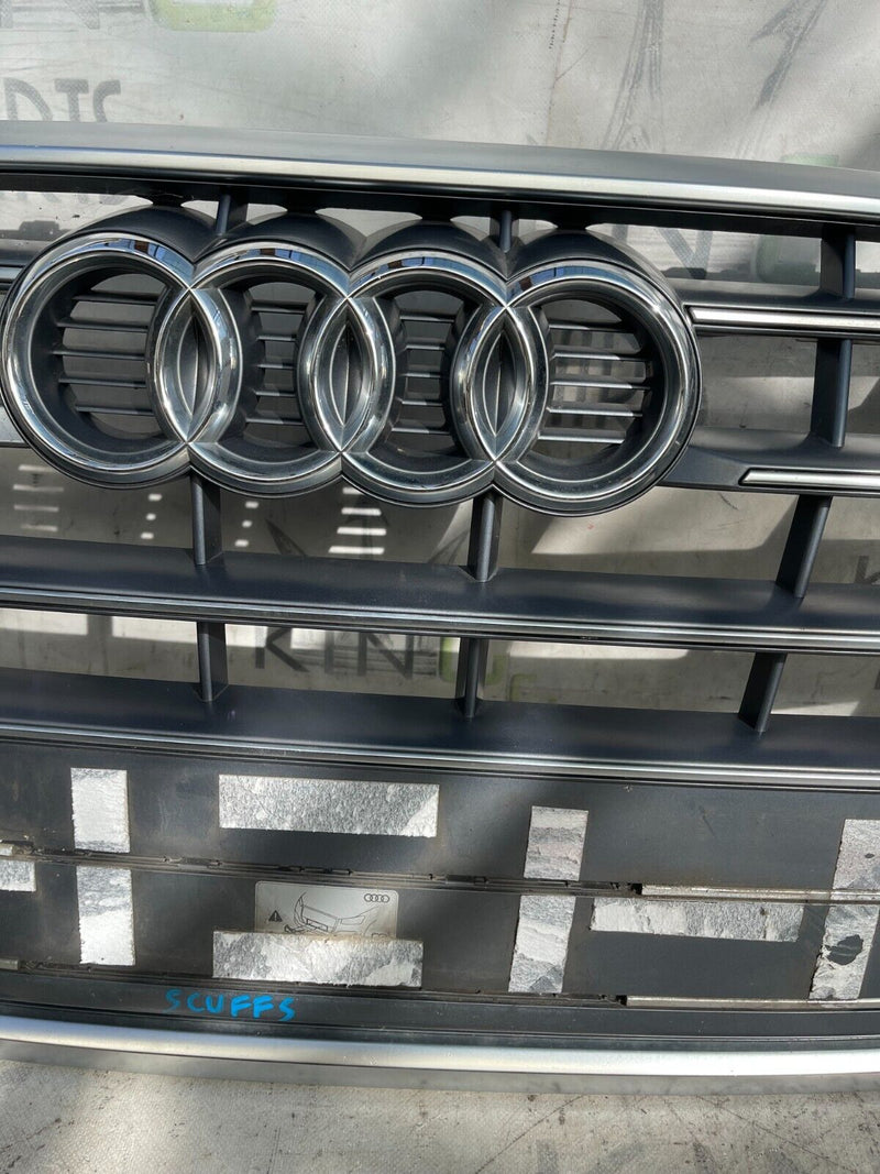 AUDI Q5 MK2 S-LINE 2017-2020 FRONT BUMPER MAIN GRILLE GENUINE 80A853651
