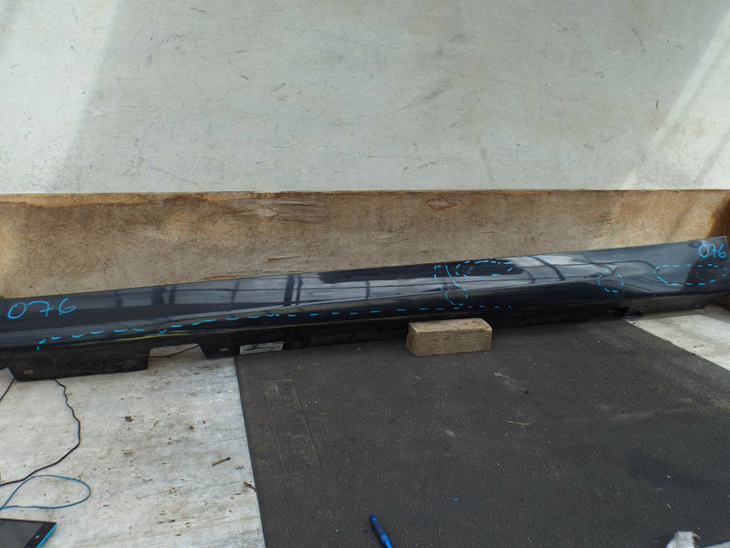 BMW 3 Series E90 E91 Left Side Skirt N/S Genuine Black (77) 5177-7062297