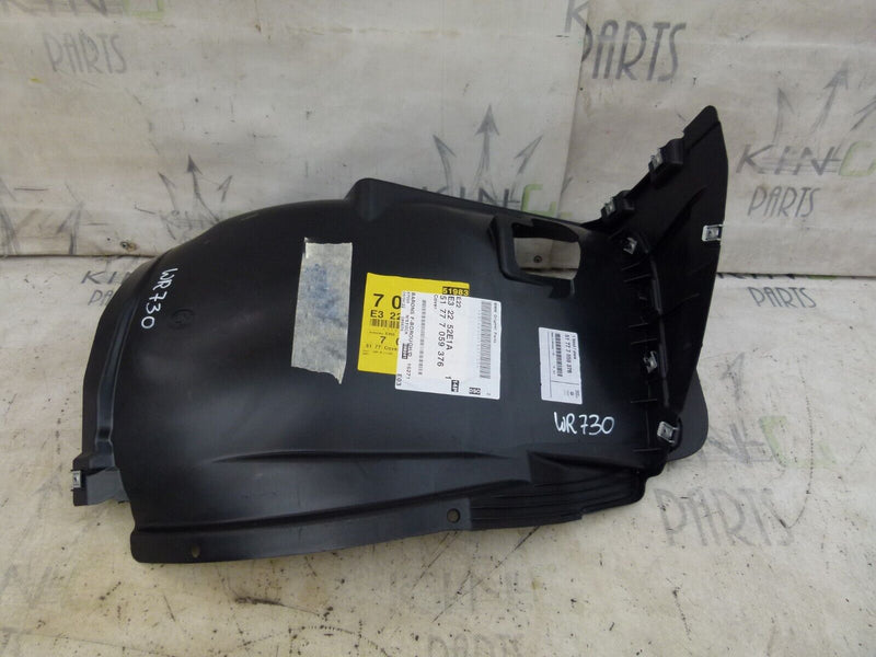 BMW 1 E81 2007-11 FRONT RIGHT WHEEL ARCH MUD GUARD GENUINE 5171 7074250