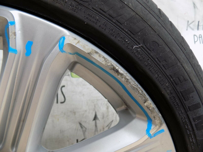 VOLVO V40 17" GENUINE 8 SPOKE WHEEL 17" ALLOY WHEEL + TYRE 7.5Jx17 ET52.5