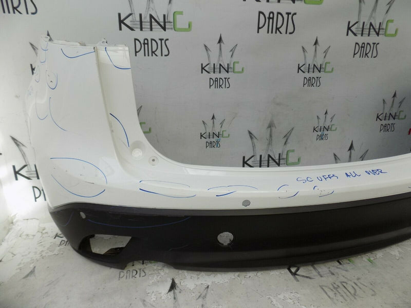MAZDA CX5 2012 2013 2014 BLACK REAR BUMPER GENUINE PDC HOLES KD47-50221
