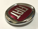 FIAT 500 2015-ON FRONT BUMPER GRILL CHROME LOGO BADGE EMBLEM B632