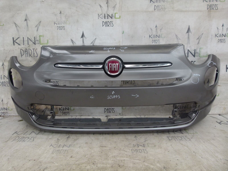 FIAT 500 LOUNGE FACELIFT 15-22 GENUINE FRONT BUMPER &BADGE LOGO 735619491