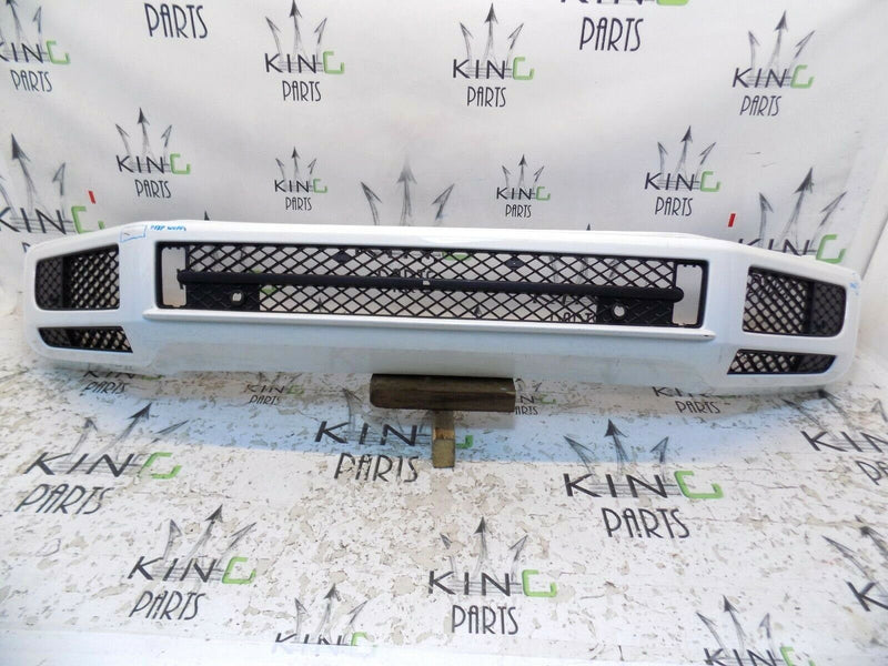 MERCEDES G CLASS W463 2018 WHITE FRONT BUMPER GENUINE PDC A4638852601