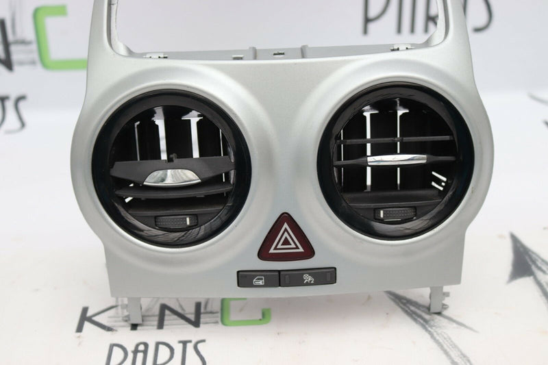 VAUXHALL CORSA D 2006-2014 DASH SURROUND TRIM AIR VENT HAZARD SWITCH 13295009 *2