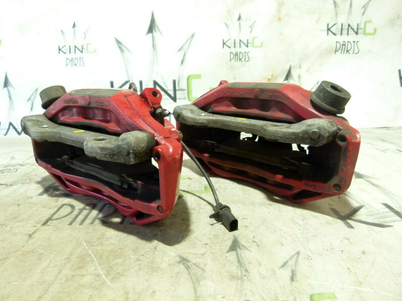 AUDI A4 S4 B9 8W 3.0 TFSI PAIR LEFT RIGHT ELECTRIC FRONT BRAKE CALIPER 8W0615106