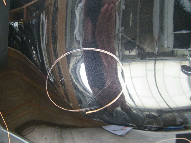 VW GOLF MK5 2004-2008 REAR BUMPER 1K6 GENUINE BLACK (A8640)