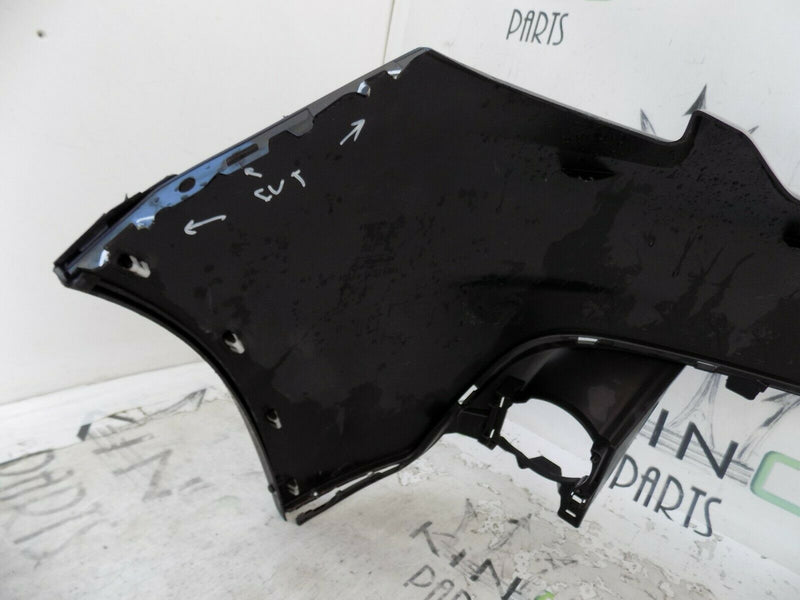 PEUGEOT 2008 FACELIFT 2017 2018 FRONT BUMPER GENUINE BLACK 9814116177