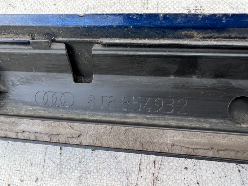 AUDI A5 8T S LINE 2012-16 SPORTBACK DRIVER SIDE SKIRT SILL TRIM 8T8854932