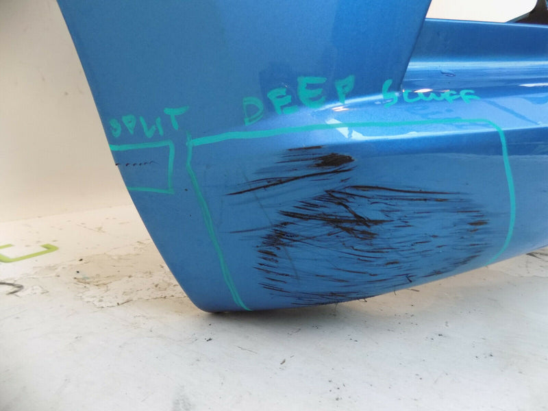 NISSAN MICRA K14 MK5 2017 - ON BLUE FRONT BUMPER GENUINE 62022-5FA0H