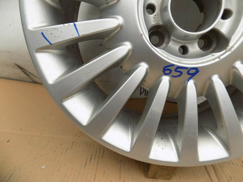 FIAT 500 15" INCH RIM ALLOY WHEEL 6J X15H2 ET35 SILVER 51787641