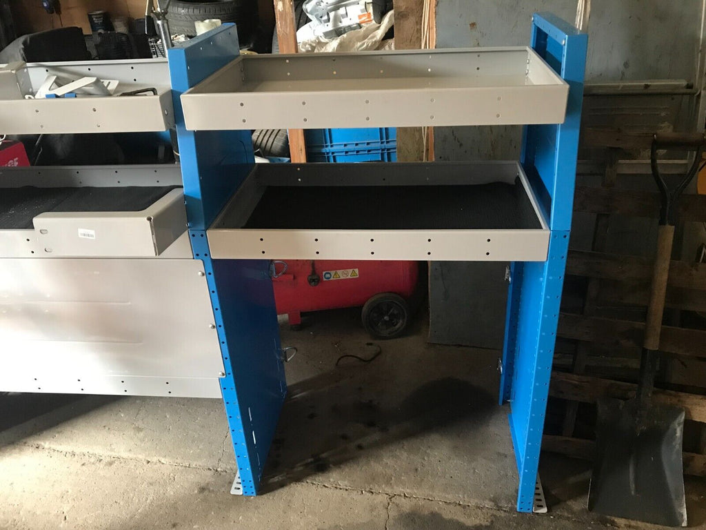 BRI-STOR VAN RACKING REAR SHELVING STORAGE TOOLS BOX.RACK REAR SYSTEM