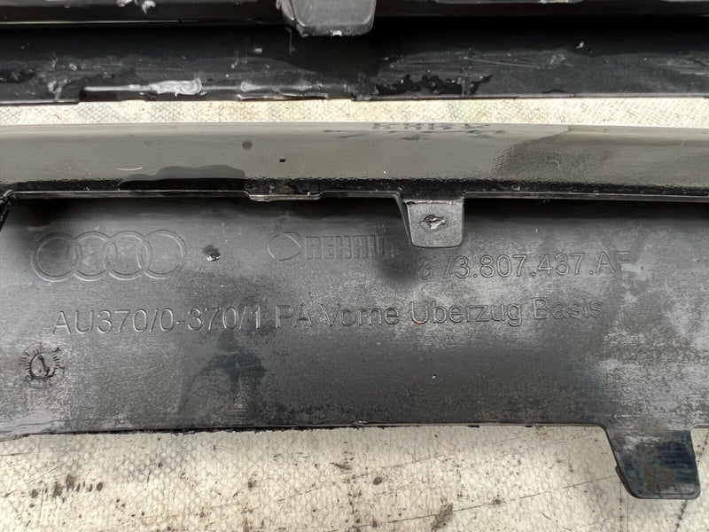 AUDI A3 8V SE FACELIFT 2016-2020 FRONT BUMPER PDC GENUINE 8V3807437