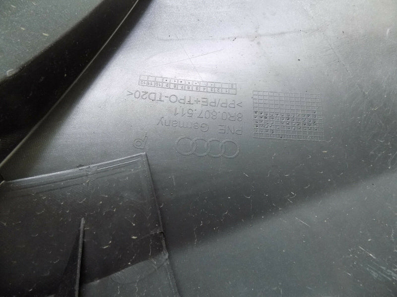 AUDI Q5 8R S-LINE 2012-2016 GREY REAR BUMPER GENUINE & DIFFUSER 8R0807511