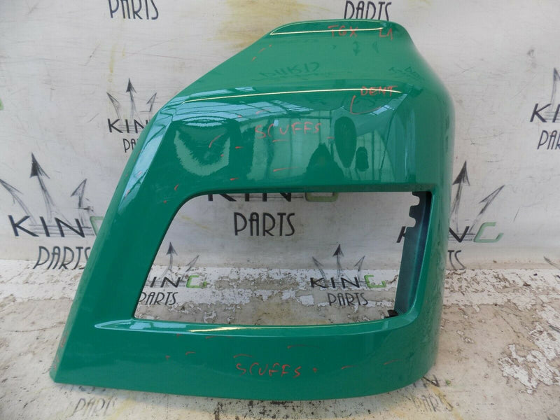 MAN TGX EURO 6 2020+ LEFT BUMPER CORNER HEADLIGHT SURROUND IN TURQUOISE