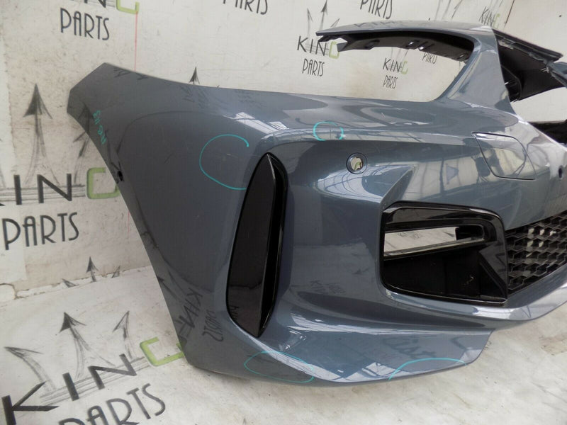 BMW 1 SERIES F40 M SPORT 2019-ON FRONT BUMPER GREY/ BLUE GENUINE 8070928