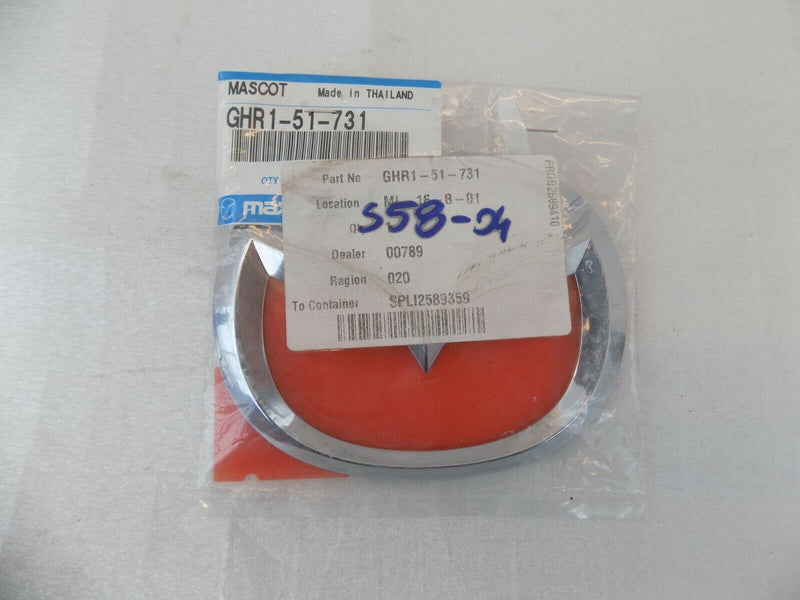 MAZDA 6 2013-2016 SALOON REAR BOOT EMBLEM BADGE GENUINE *NEW GHR151731 /S58-04
