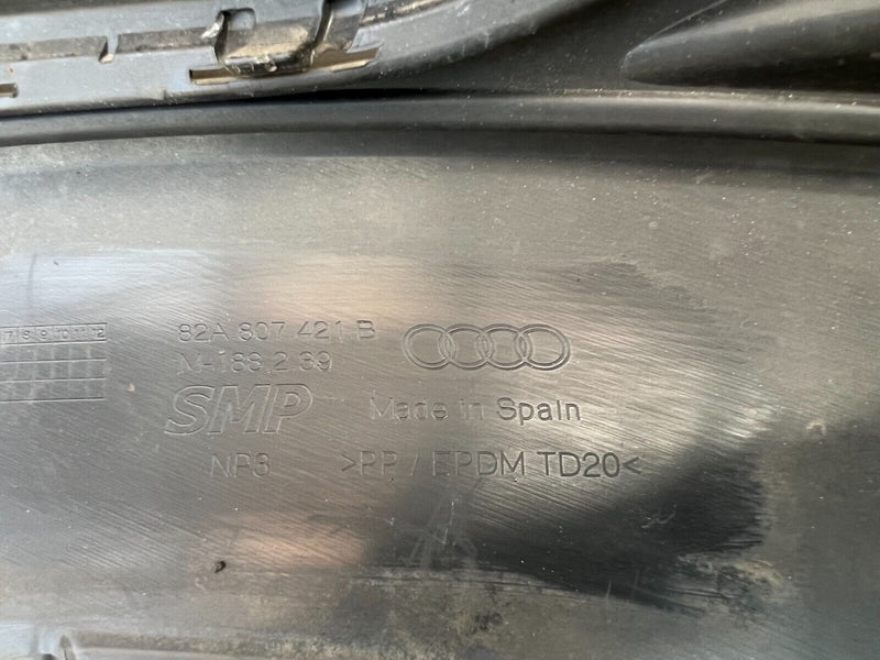 AUDI A1 2018-ON REAR BUMPER DIFFUSER GENUINE 82A807421B