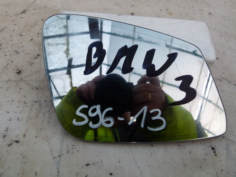 BMW 3 SERIES F30 2011-2015 RIGHT SIDE WING MIRROR GLASS GENUINE 9251329