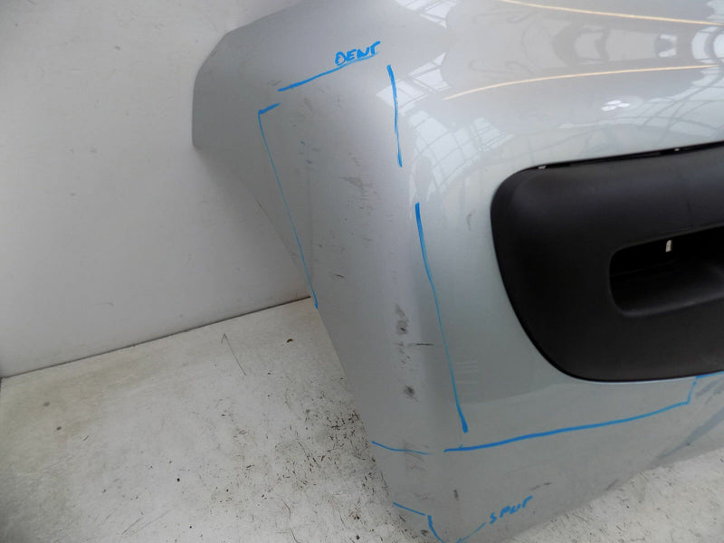 PEUGEOT 107 CITROEN C1 2005-2014 SILVER REAR BUMPER GENUINE 52159-0H050