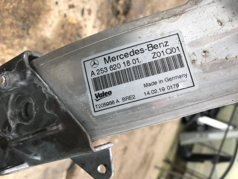 MERCEDES GLC X253 2.0 PETROL COMPLETE FRONT END COOLING RADIATOR PACK SLAM PANEL